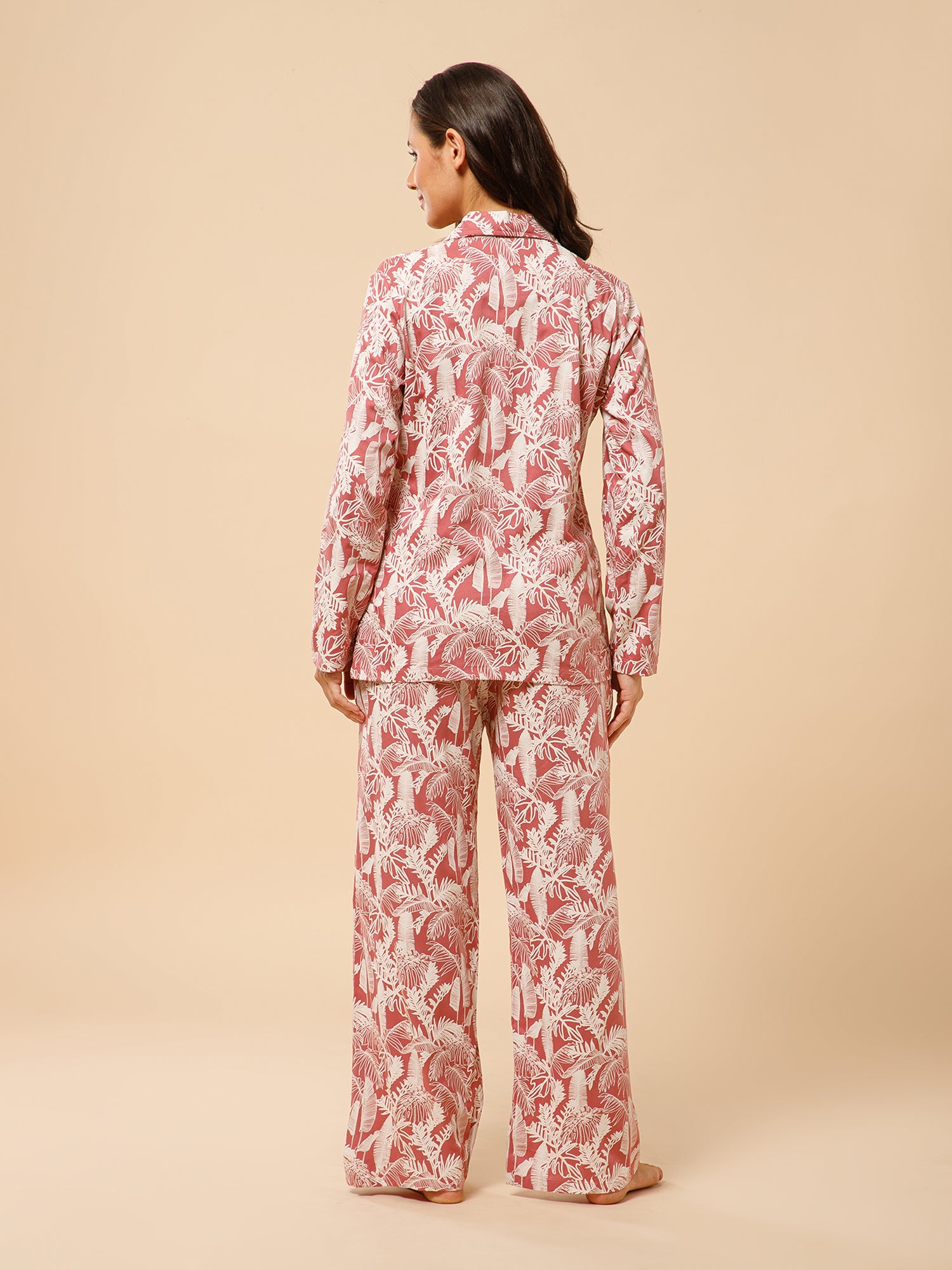 Drape in vogue Tropical Printed Lounge set