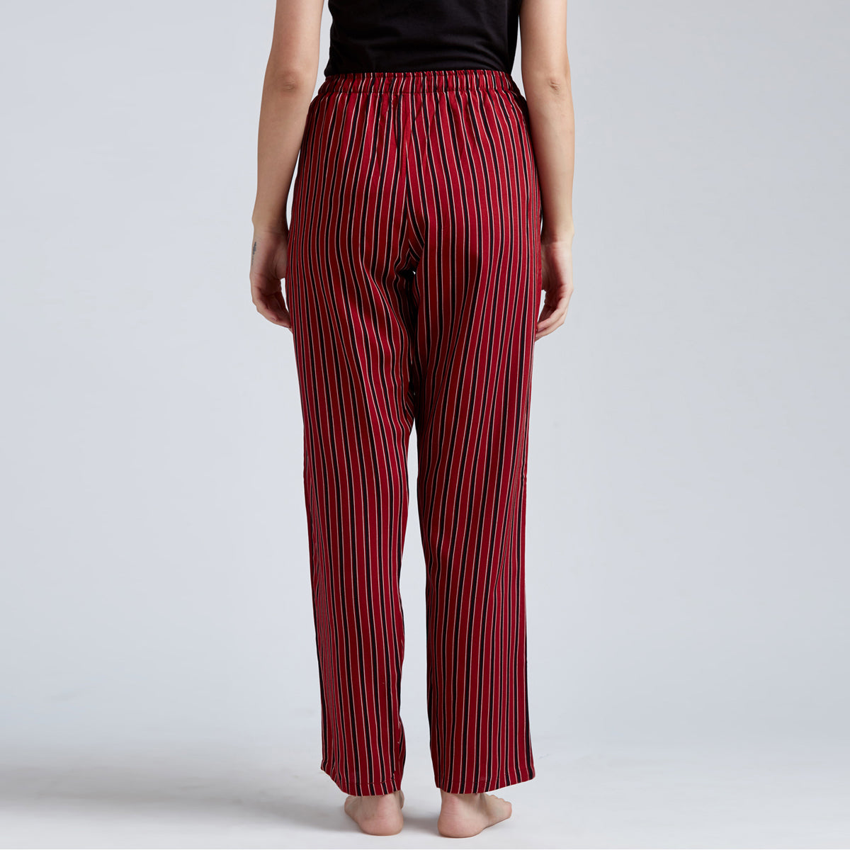 Red And Black Lining Pyjama