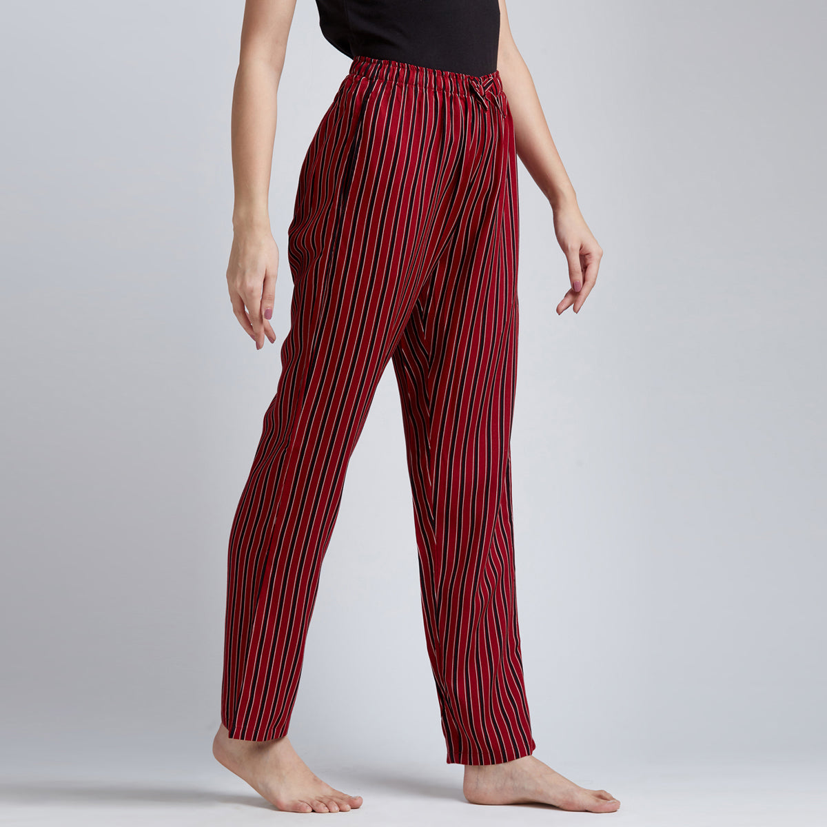 Red And Black Lining Pyjama